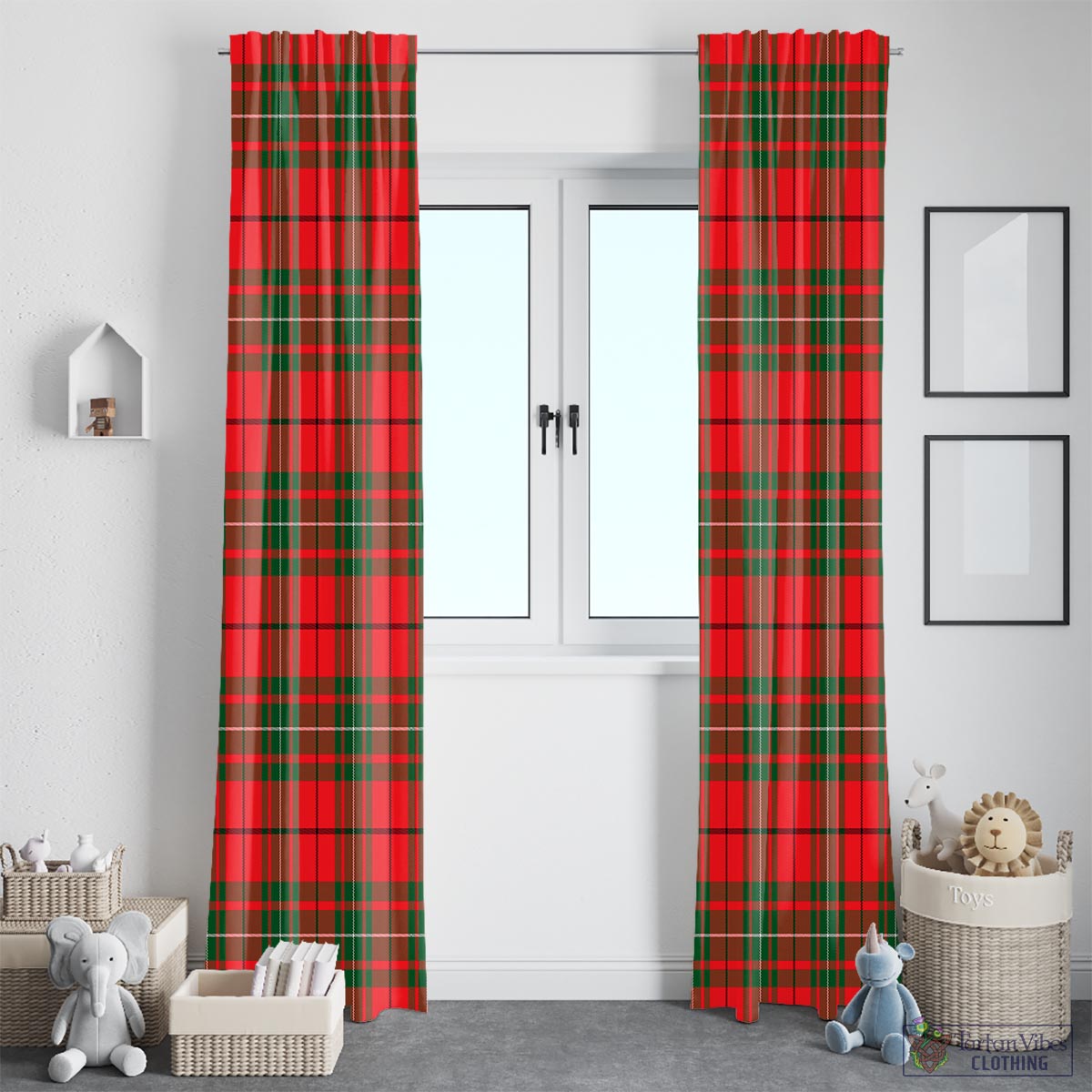 MacAulay Modern Tartan Window Curtain