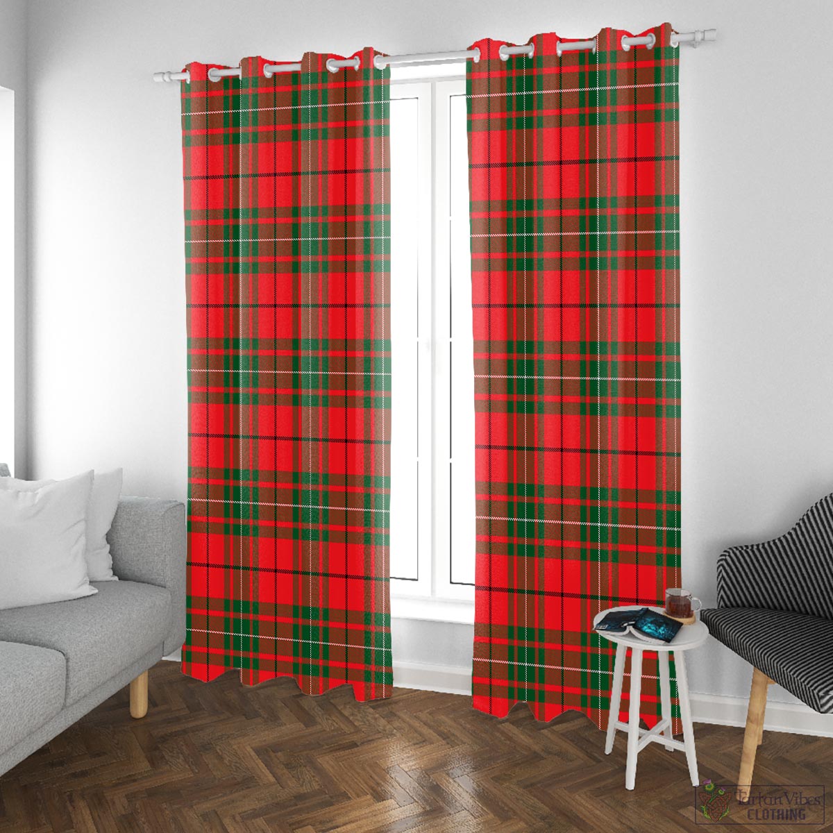 MacAulay Modern Tartan Window Curtain