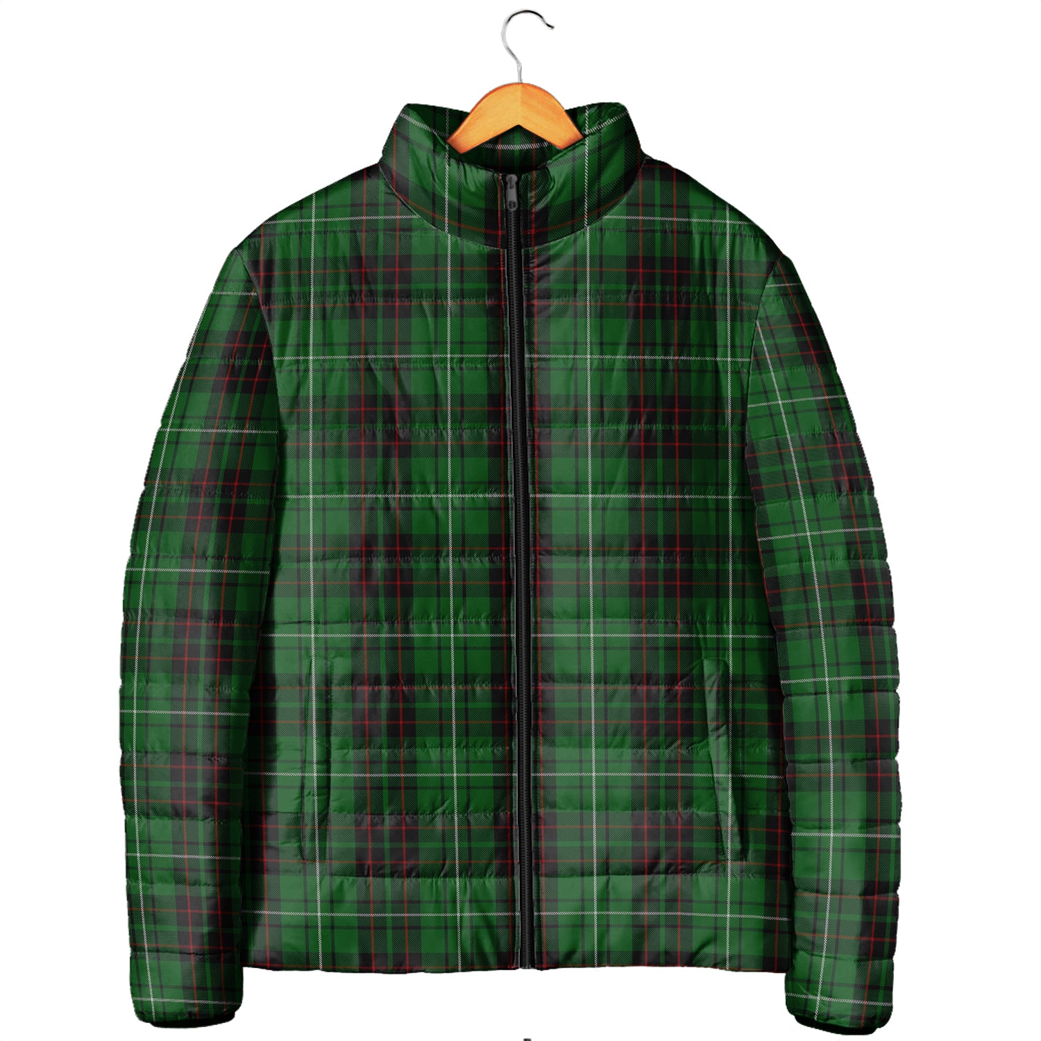 MacAulay of Lewis Tartan Padded Jacket Men's Padded Jacket - Tartan Vibes Clothing