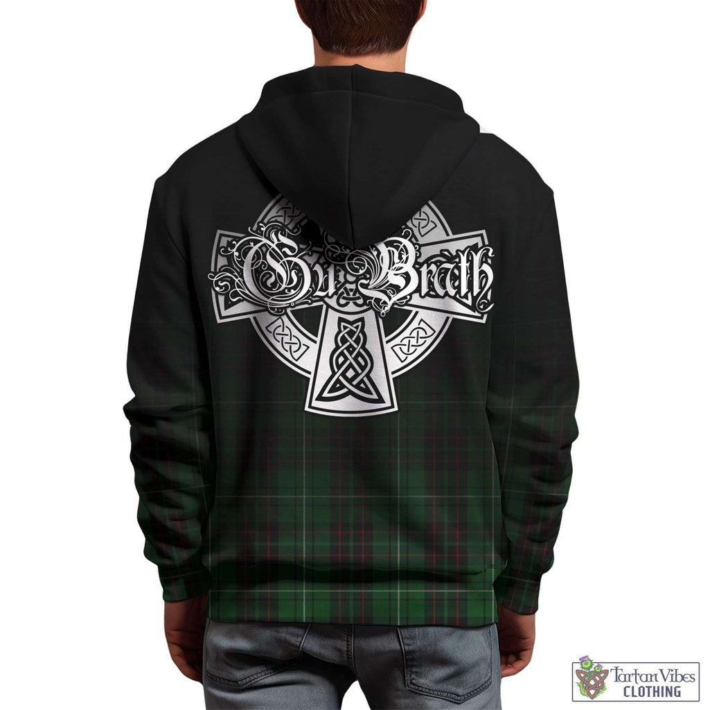 Tartan Vibes Clothing MacAulay of Lewis Tartan Hoodie Featuring Alba Gu Brath Family Crest Celtic Inspired