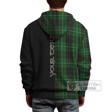 MacAulay of Lewis Tartan Hoodie with Family Crest and Half Of Me Style