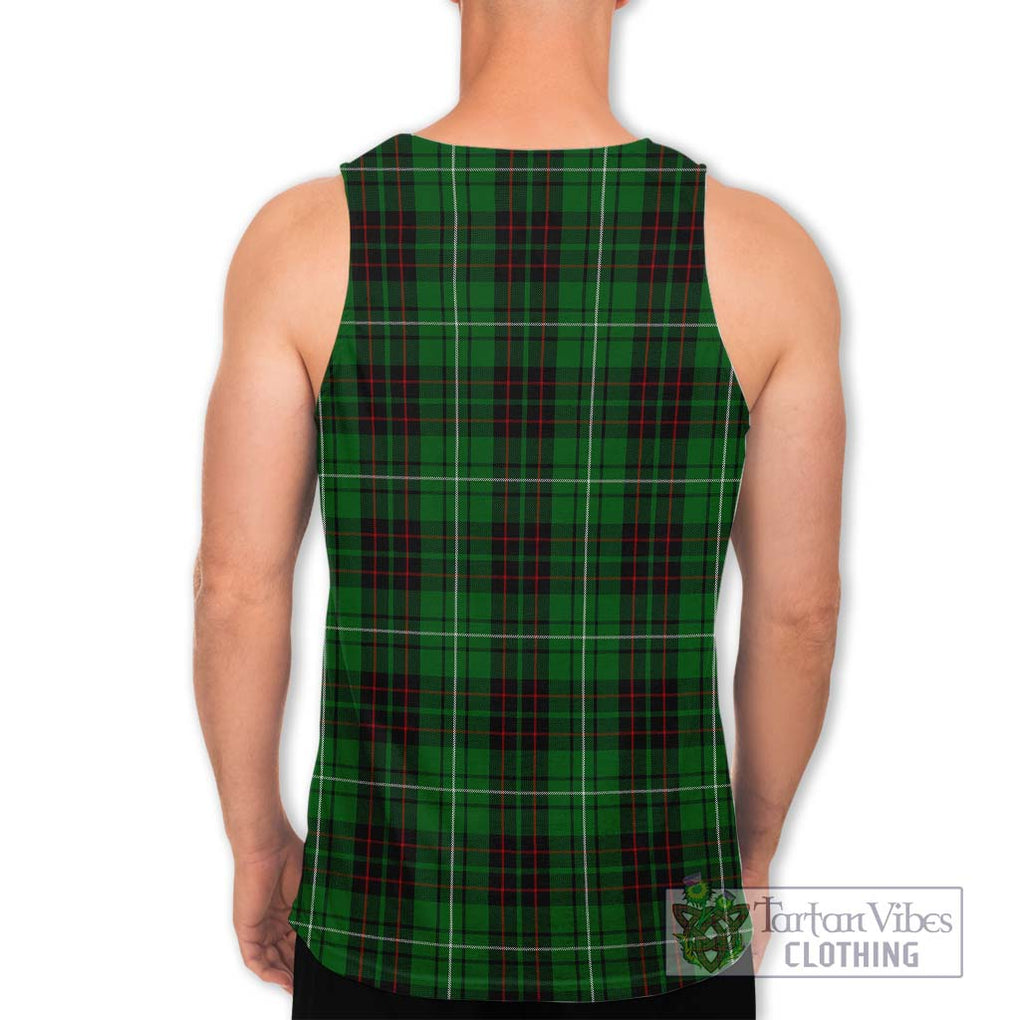 MacAulay of Lewis Tartan Men's Tank Top with Family Crest DNA In Me Style - Tartanvibesclothing Shop