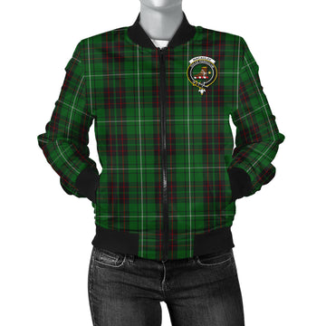 MacAulay of Lewis Tartan Bomber Jacket with Family Crest