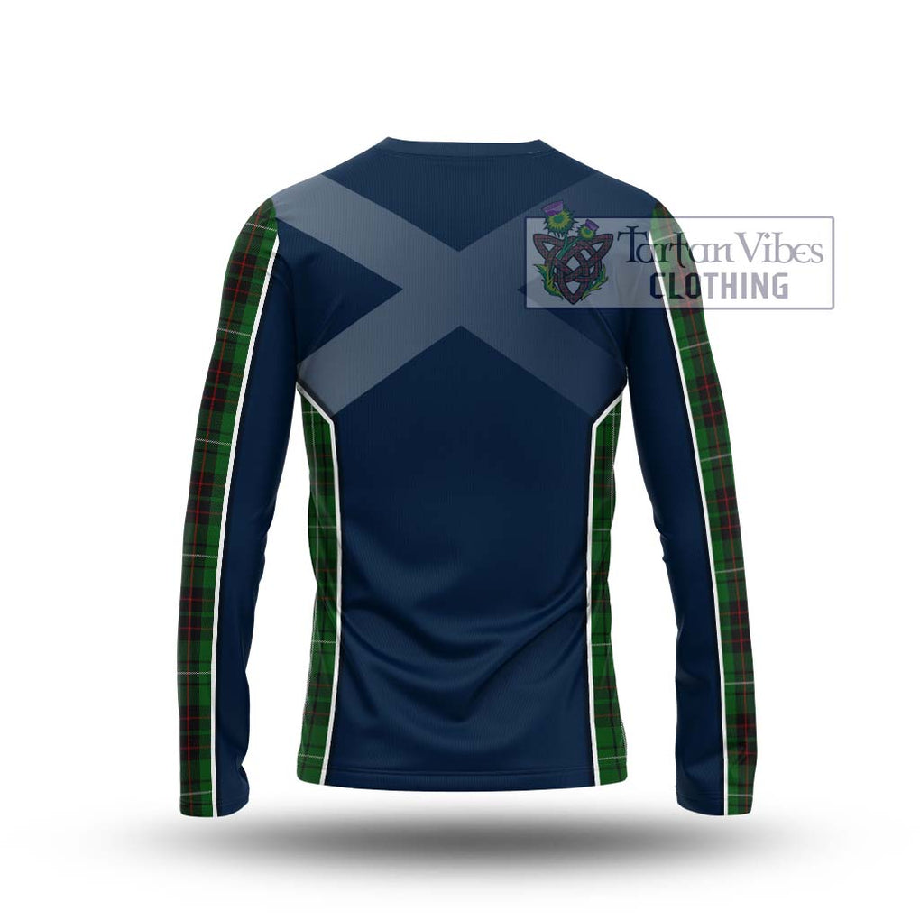 MacAulay of Lewis Tartan Long Sleeve T-Shirt with Family Crest and Lion Rampant Vibes Sport Style - Tartan Vibes Clothing