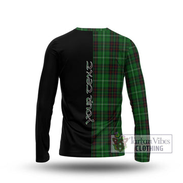 MacAulay of Lewis Tartan Long Sleeve T-Shirt with Family Crest and Half Of Me Style