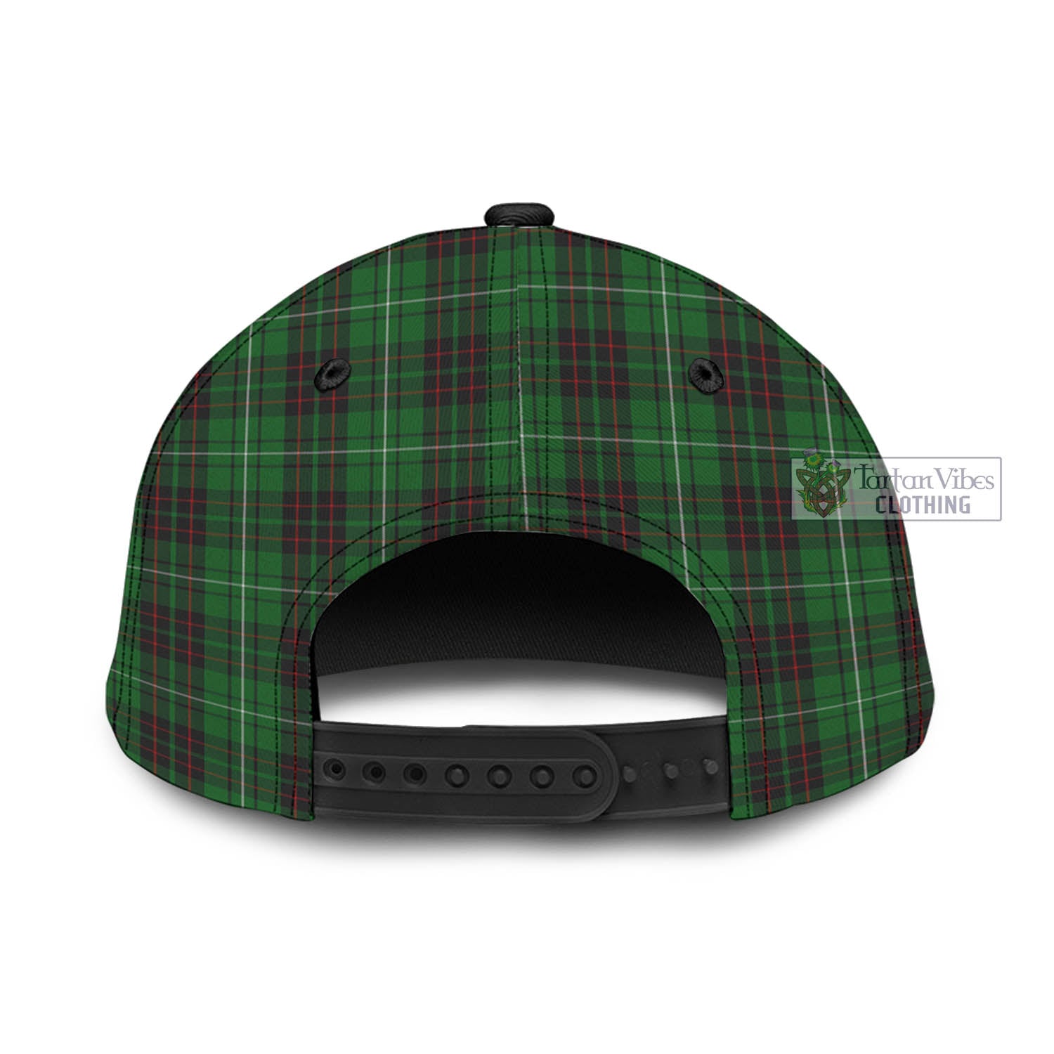 Tartan Vibes Clothing MacAulay of Lewis Tartan Classic Cap with Family Crest In Me Style