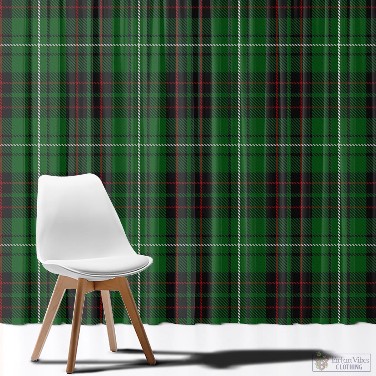 MacAulay of Lewis Tartan Window Curtain