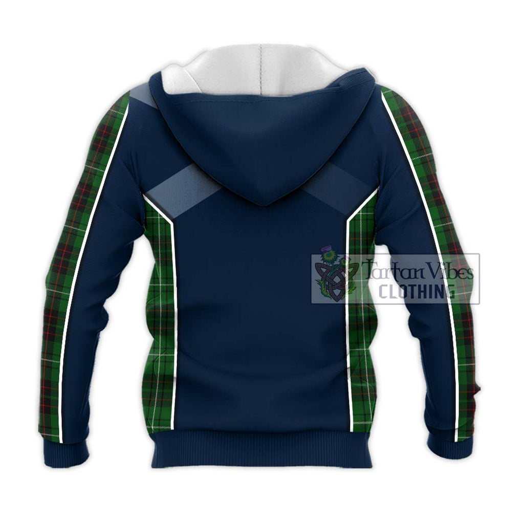 MacAulay of Lewis Tartan Knitted Hoodie with Family Crest and Lion Rampant Vibes Sport Style - Tartan Vibes Clothing