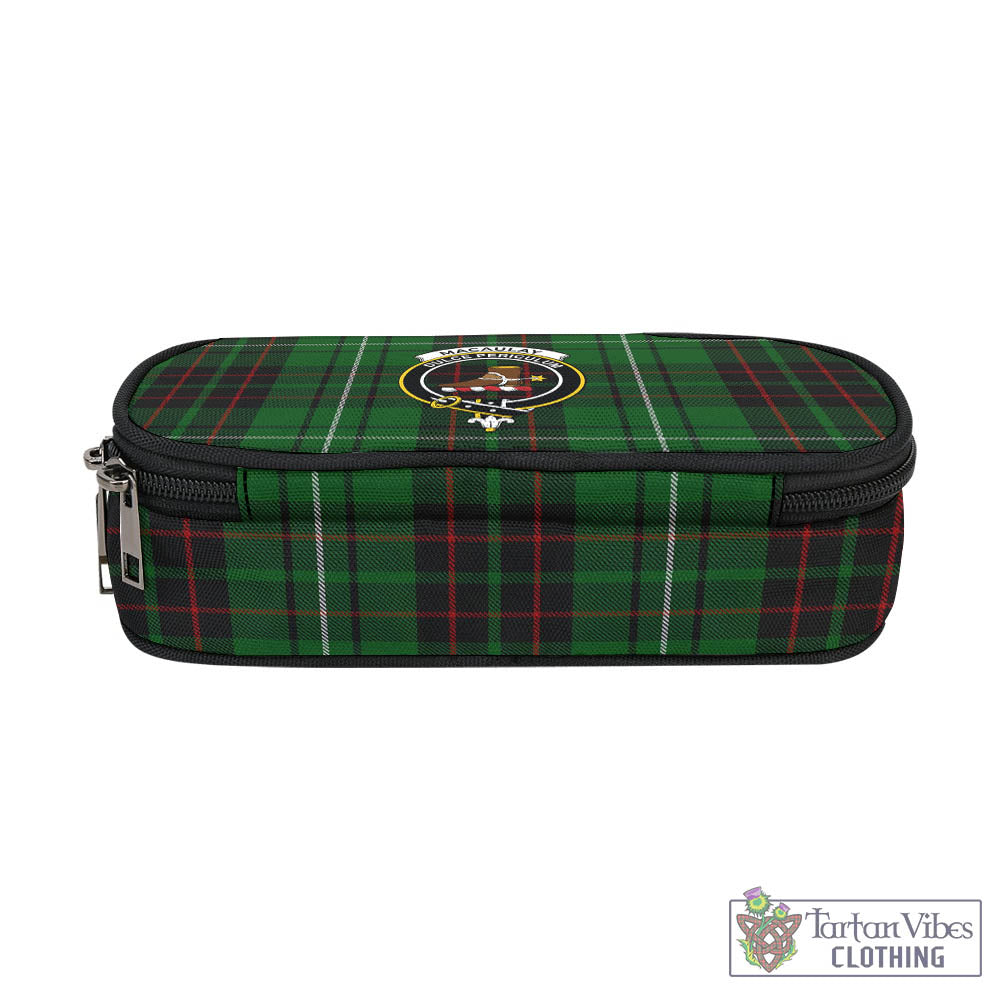 Tartan Vibes Clothing MacAulay of Lewis Tartan Pen and Pencil Case with Family Crest