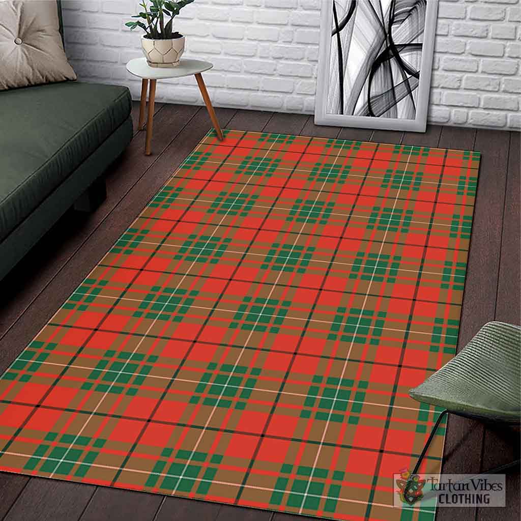 Tartan Vibes Clothing MacAuley Ancient Tartan Area Rug