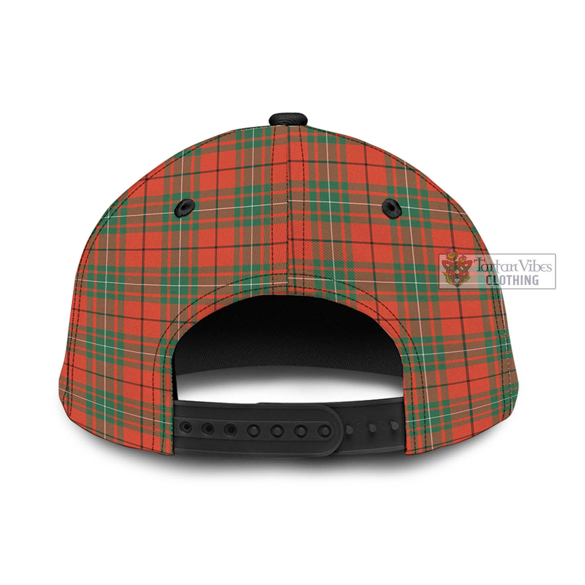 MacAuley Ancient Tartan Classic Baseball Cap with Family Crest In Me Style - Tartan Vibes Clothing