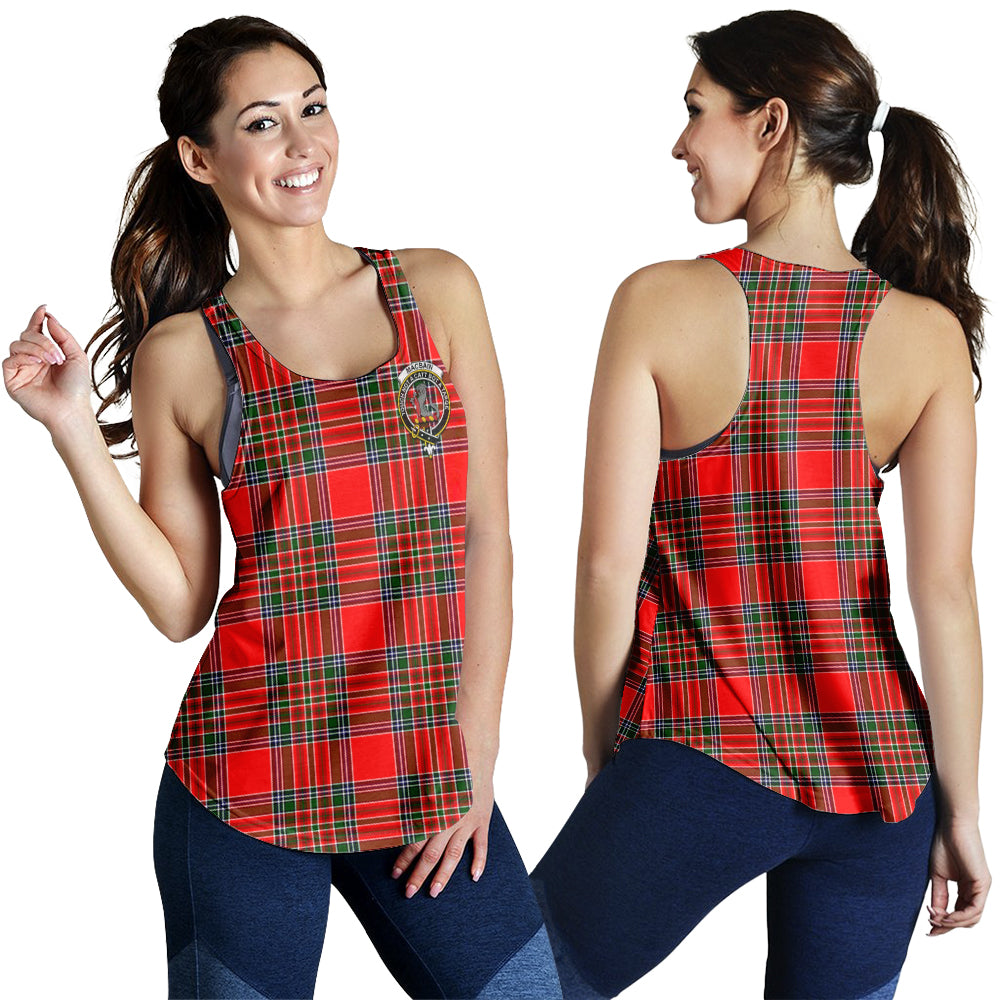 macbain-tartan-women-racerback-tanks-with-family-crest