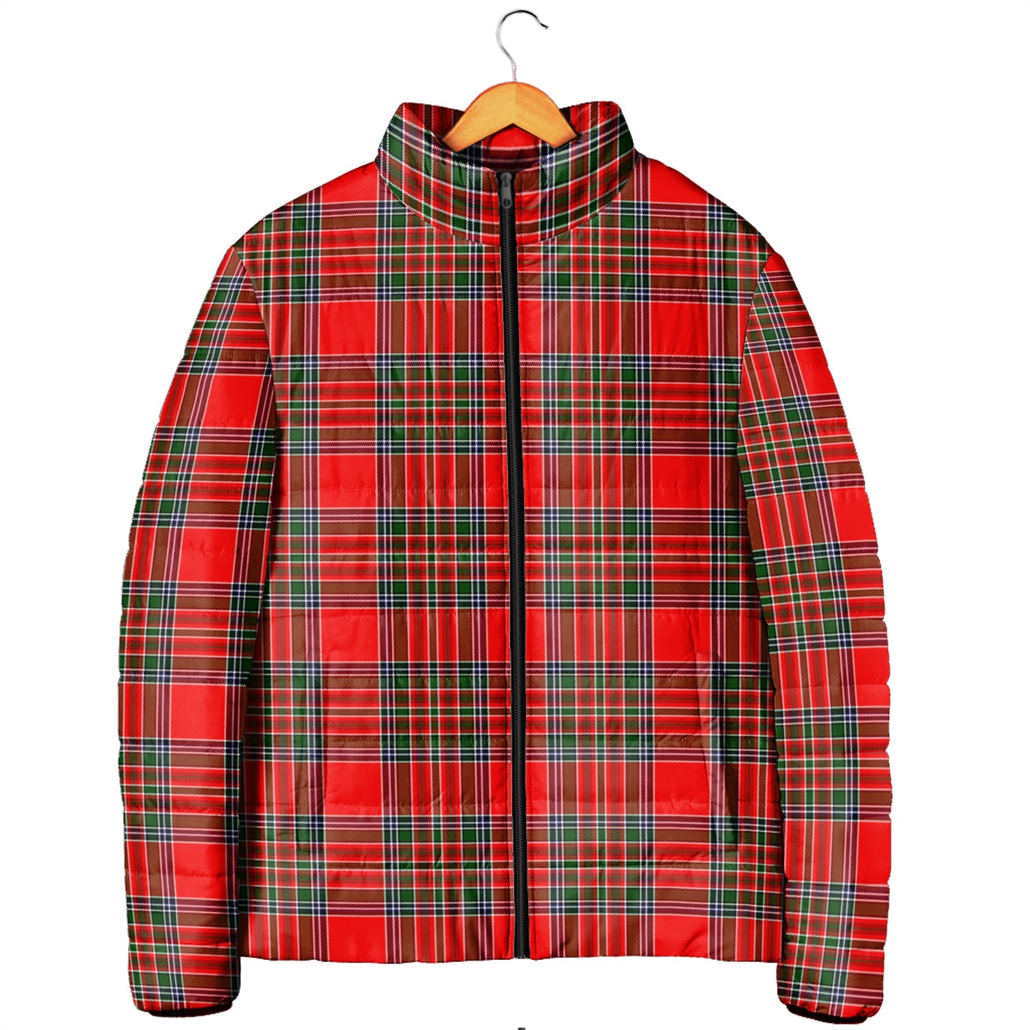 MacBain Tartan Padded Jacket Men's Padded Jacket - Tartan Vibes Clothing