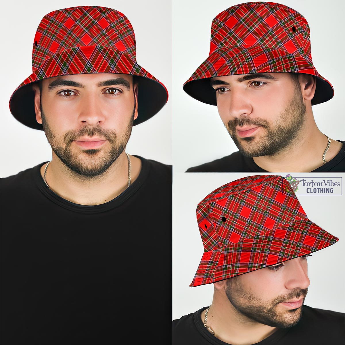 Tartan Vibes Clothing MacBain Tartan Bucket Hat