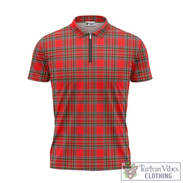 MacBain Tartan Zipper Polo Shirt