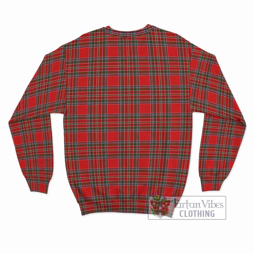 MacBain Tartan Sweatshirt with Family Crest DNA In Me Style - Tartanvibesclothing Shop