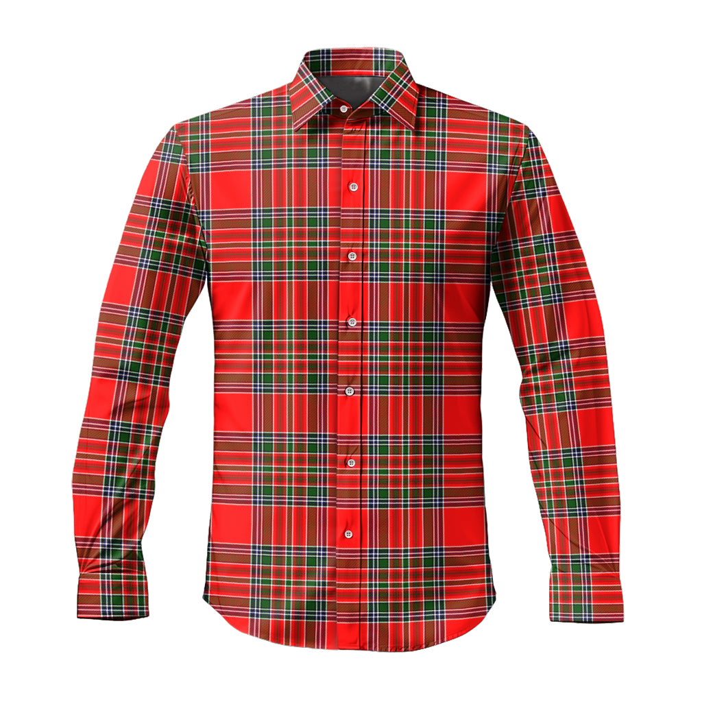 macbain-tartan-long-sleeve-button-up-shirt