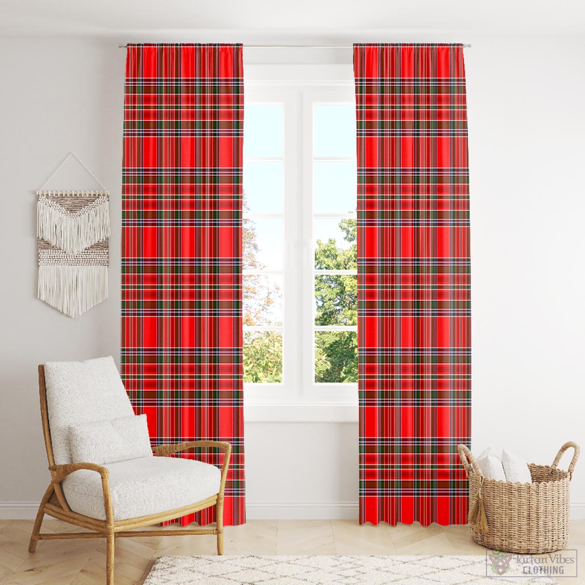 MacBain Tartan Window Curtain