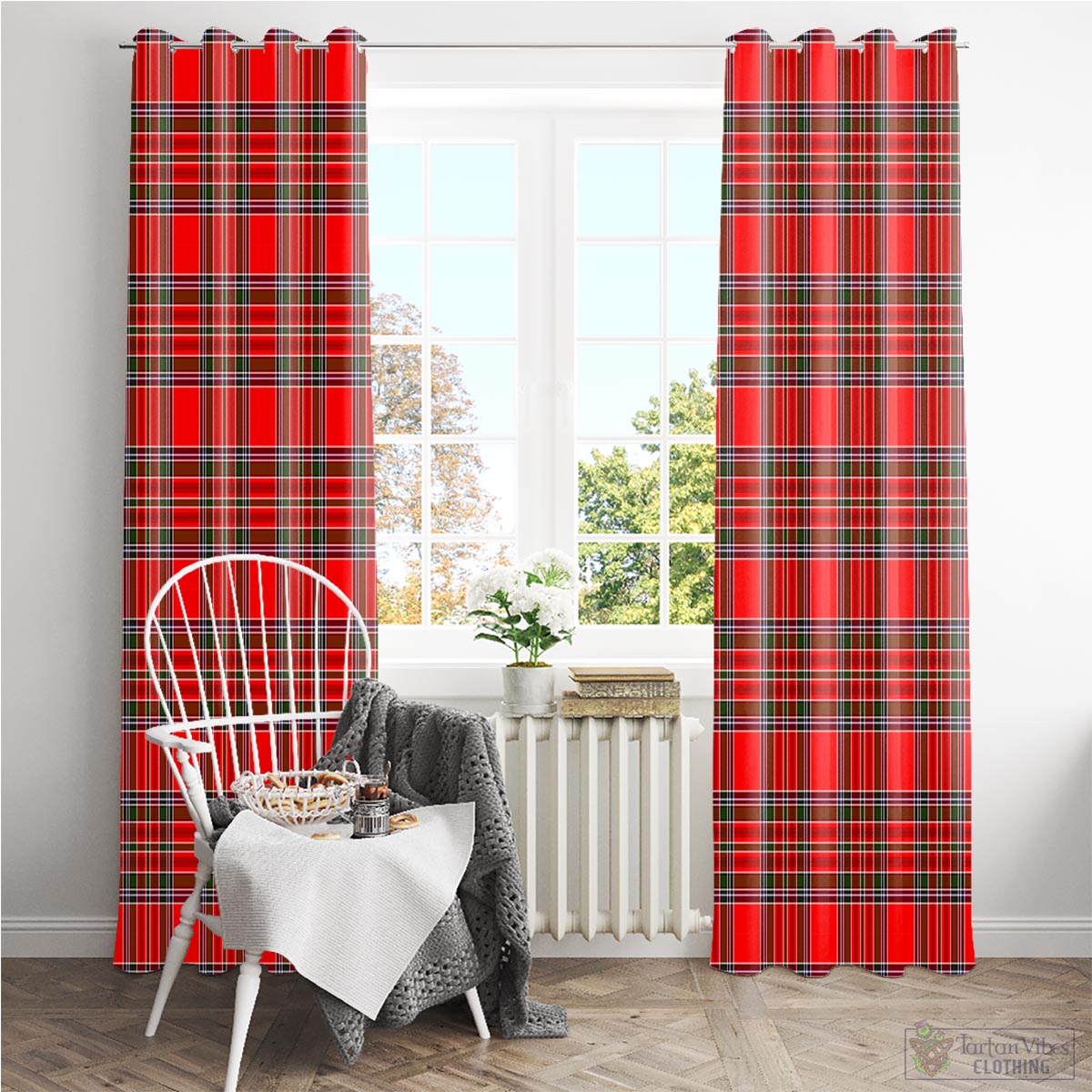 MacBain Tartan Window Curtain