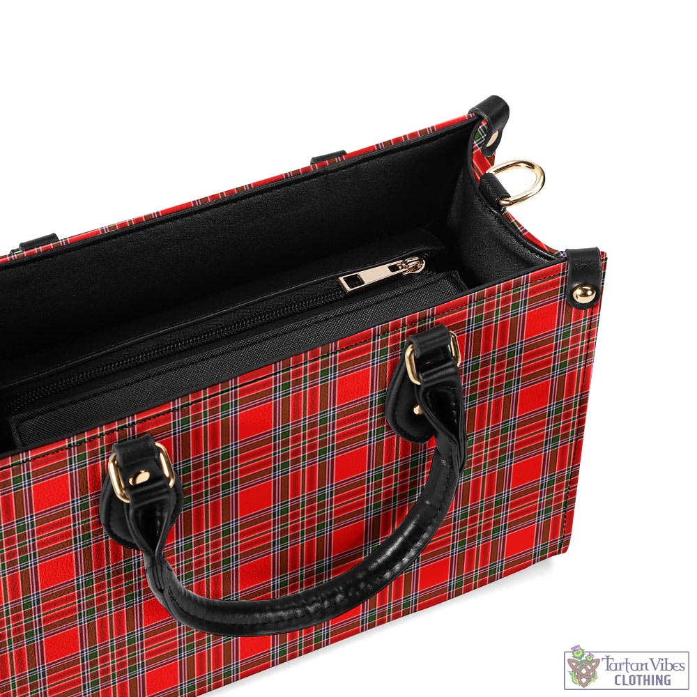 Tartan Vibes Clothing MacBain Tartan Luxury Leather Handbags