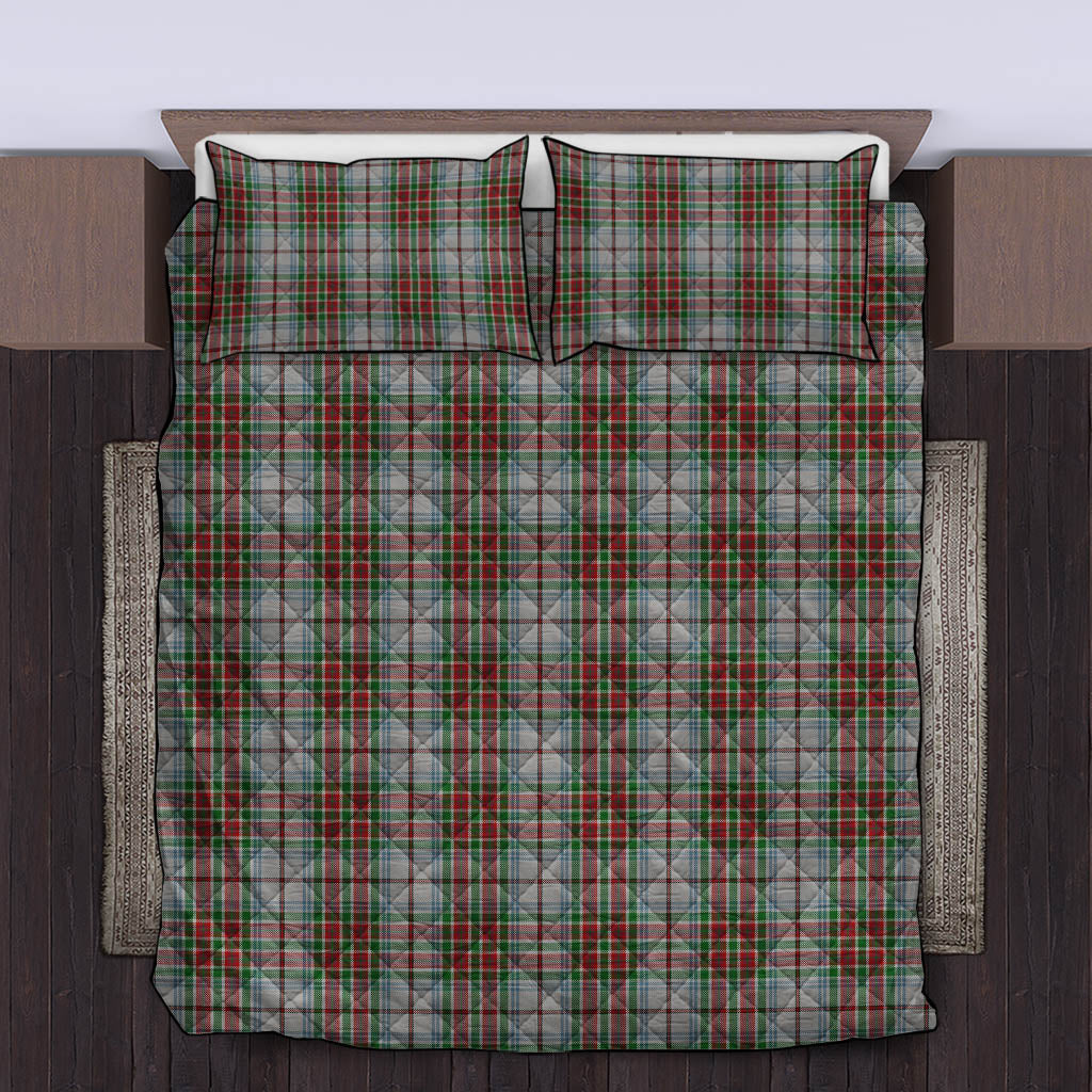 MacBain Dress Tartan Quilt Bed Set - Tartanvibesclothing