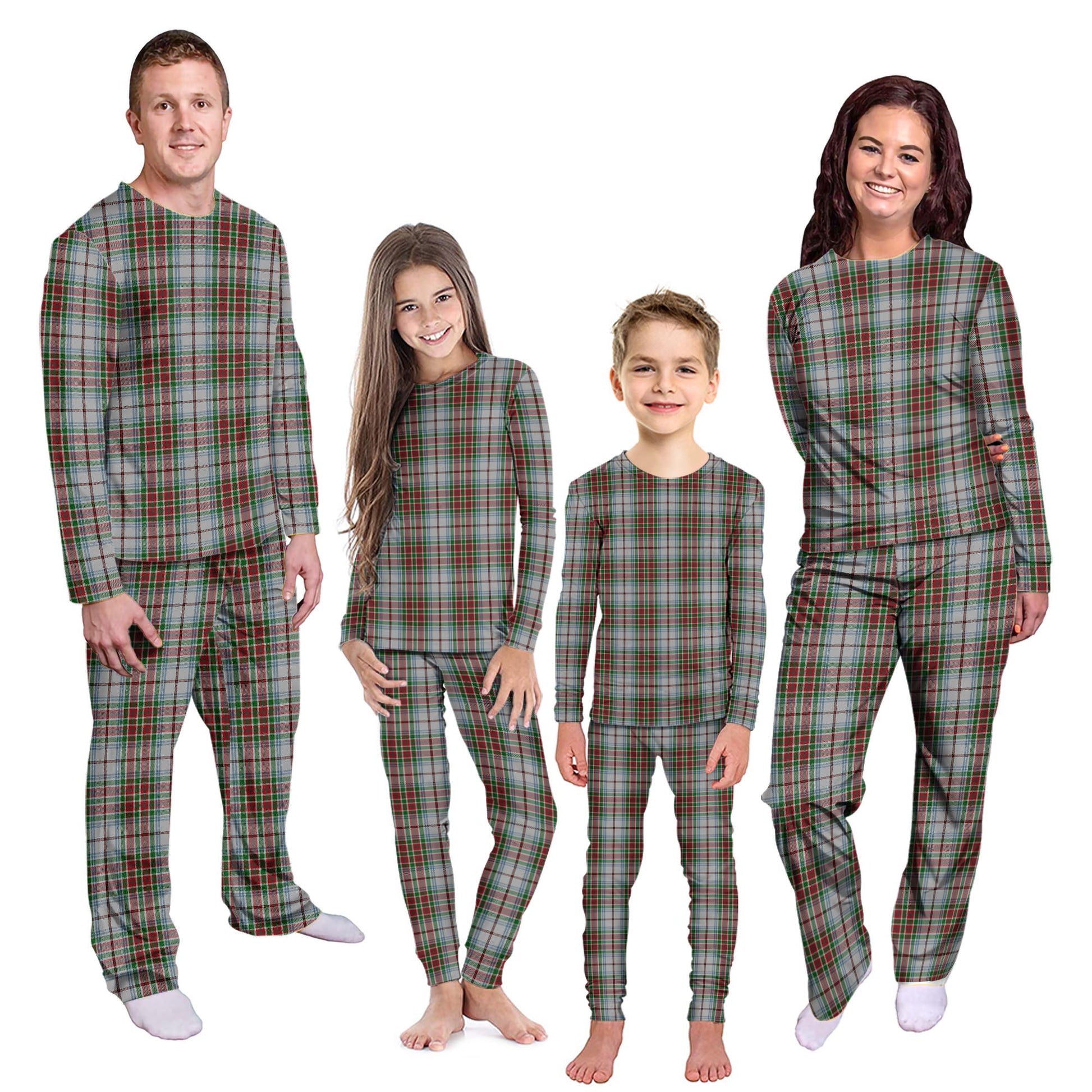 MacBain Dress Tartan Pajamas Family Set - Tartanvibesclothing