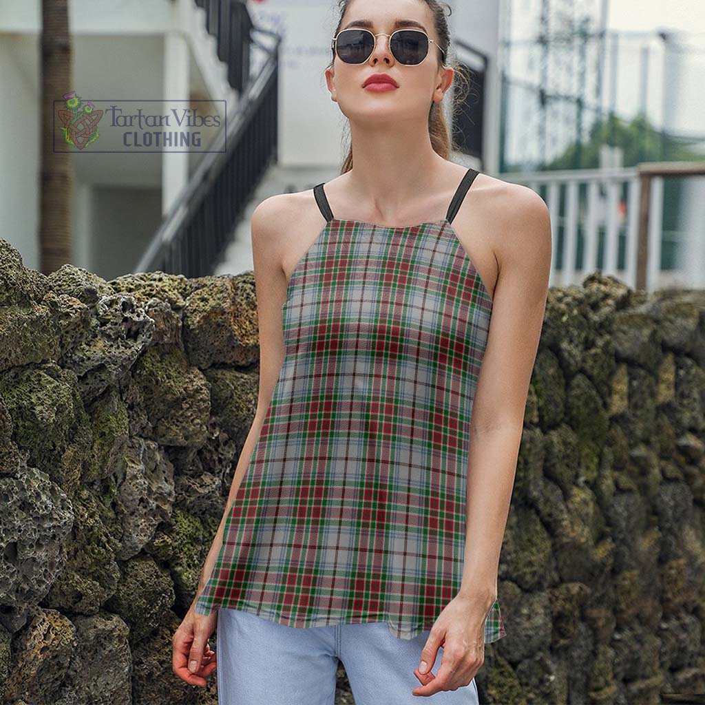 Tartan Vibes Clothing MacBain Dress Tartan Loose Halter Neck Camisole