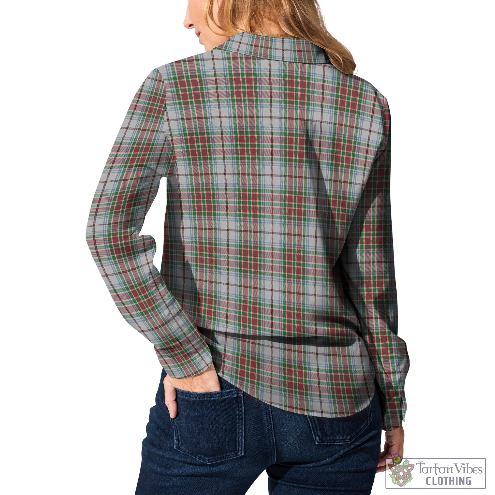 MacBain Dress Tartan Womens Casual Shirt