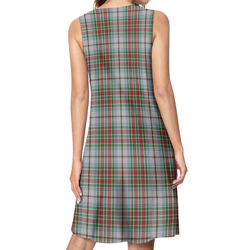 MacBain Dress Tartan Womens Casual Dresses