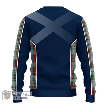 MacBain Dress Tartan Ugly Sweater with Family Crest and Lion Rampant Vibes Sport Style