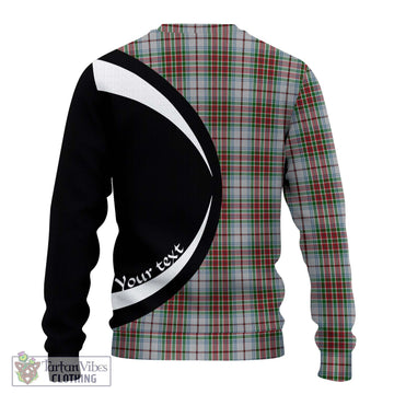 MacBain Dress Tartan Ugly Sweater with Family Crest Circle Style