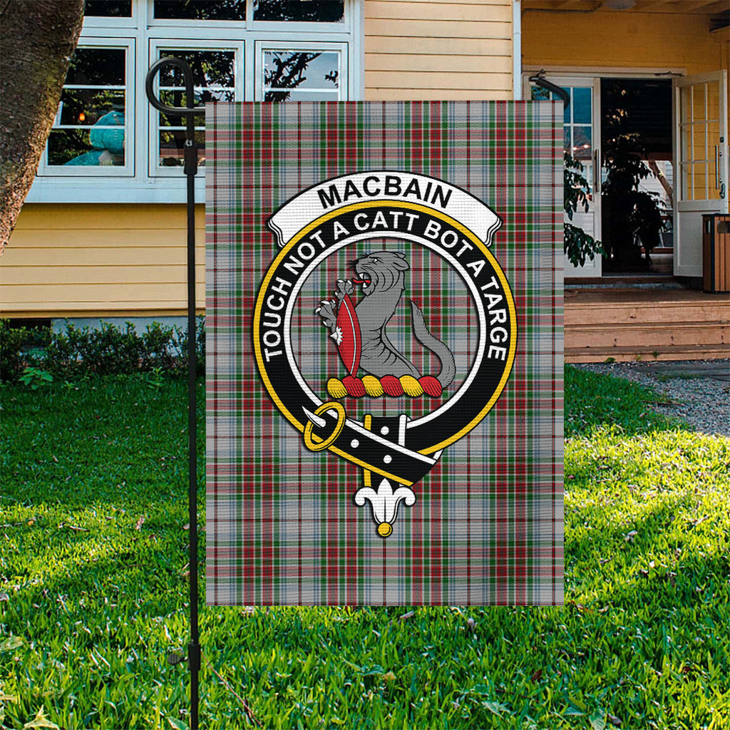 macbain-dress-tartan-flag-with-family-crest