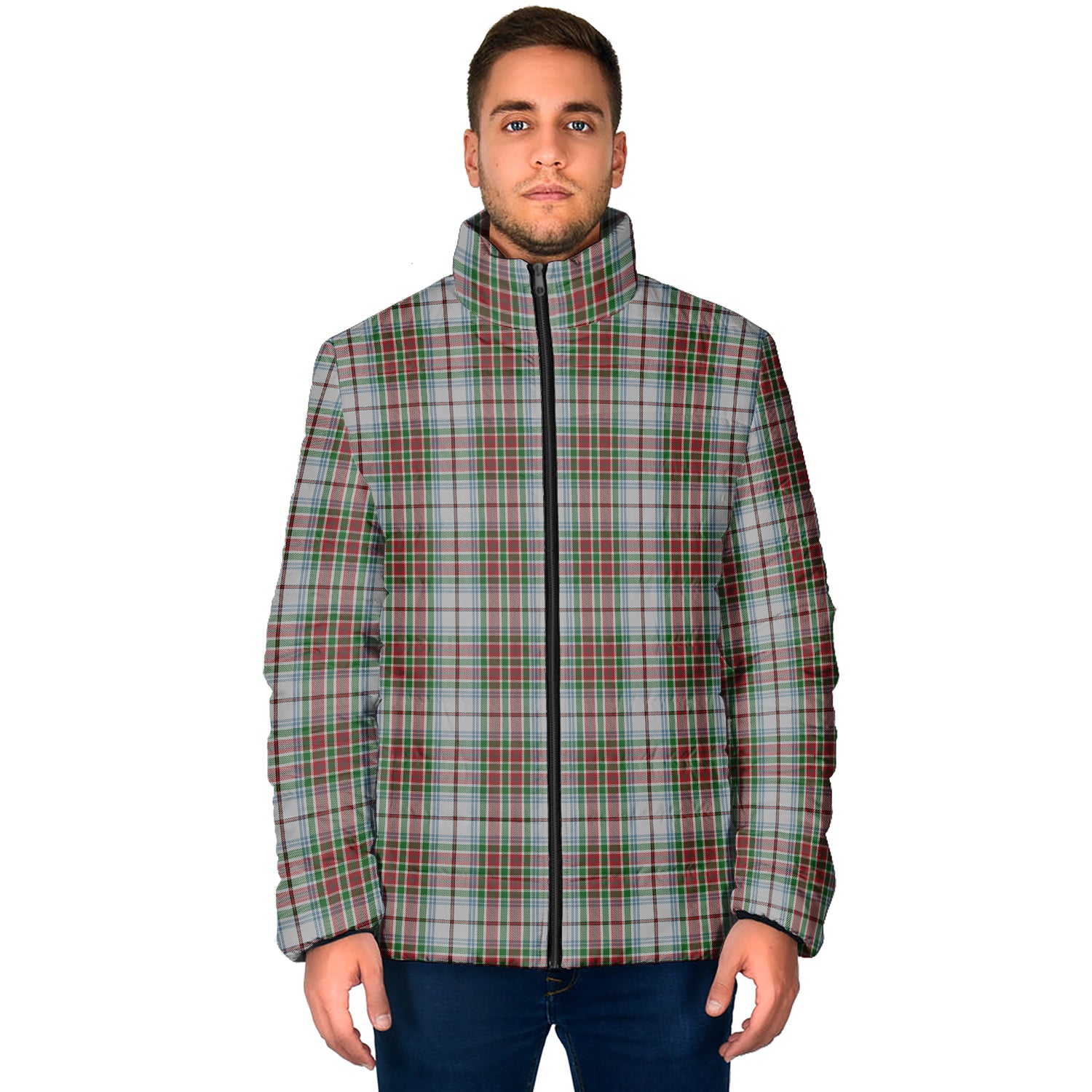 MacBain Dress Tartan Padded Jacket - Tartan Vibes Clothing