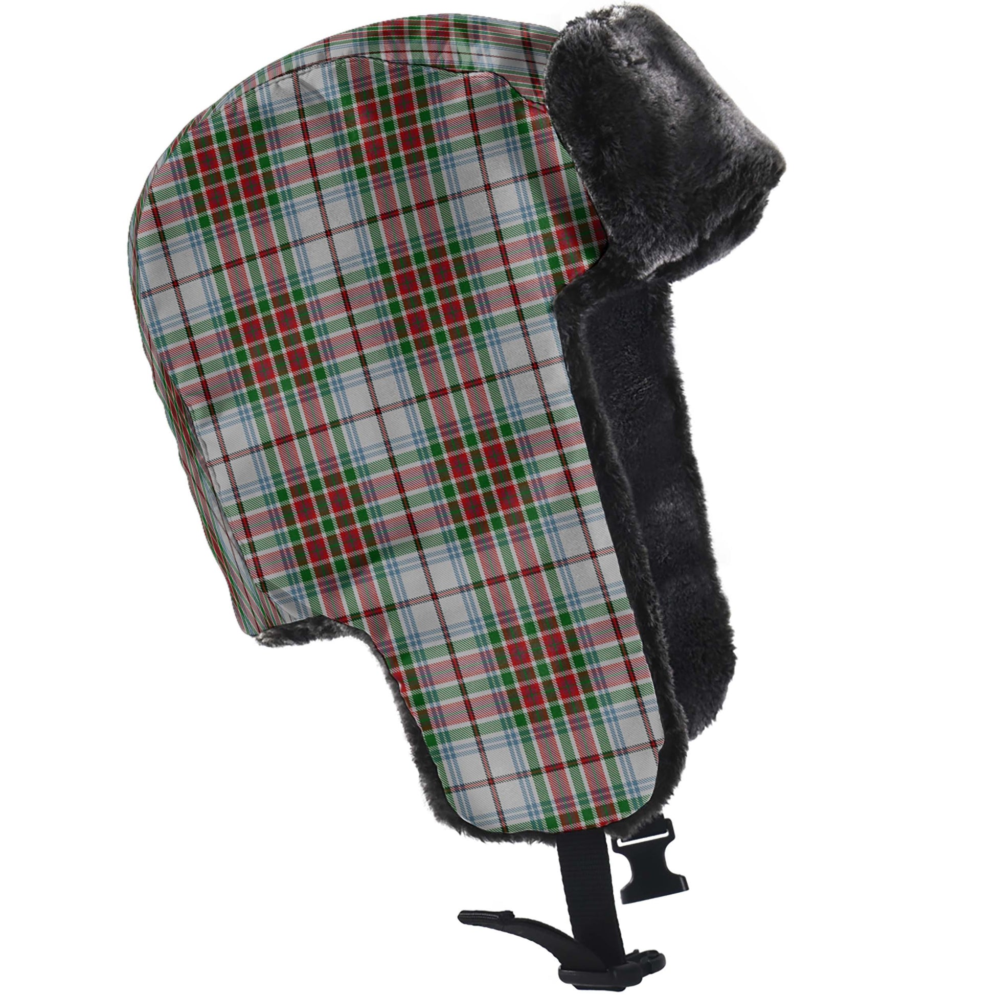 MacBain Dress Tartan Winter Trapper Hat - Tartanvibesclothing