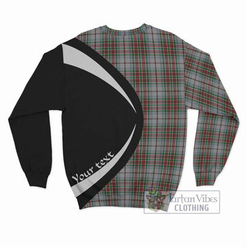 MacBain Dress Tartan Sweatshirt with Family Crest Circle Style