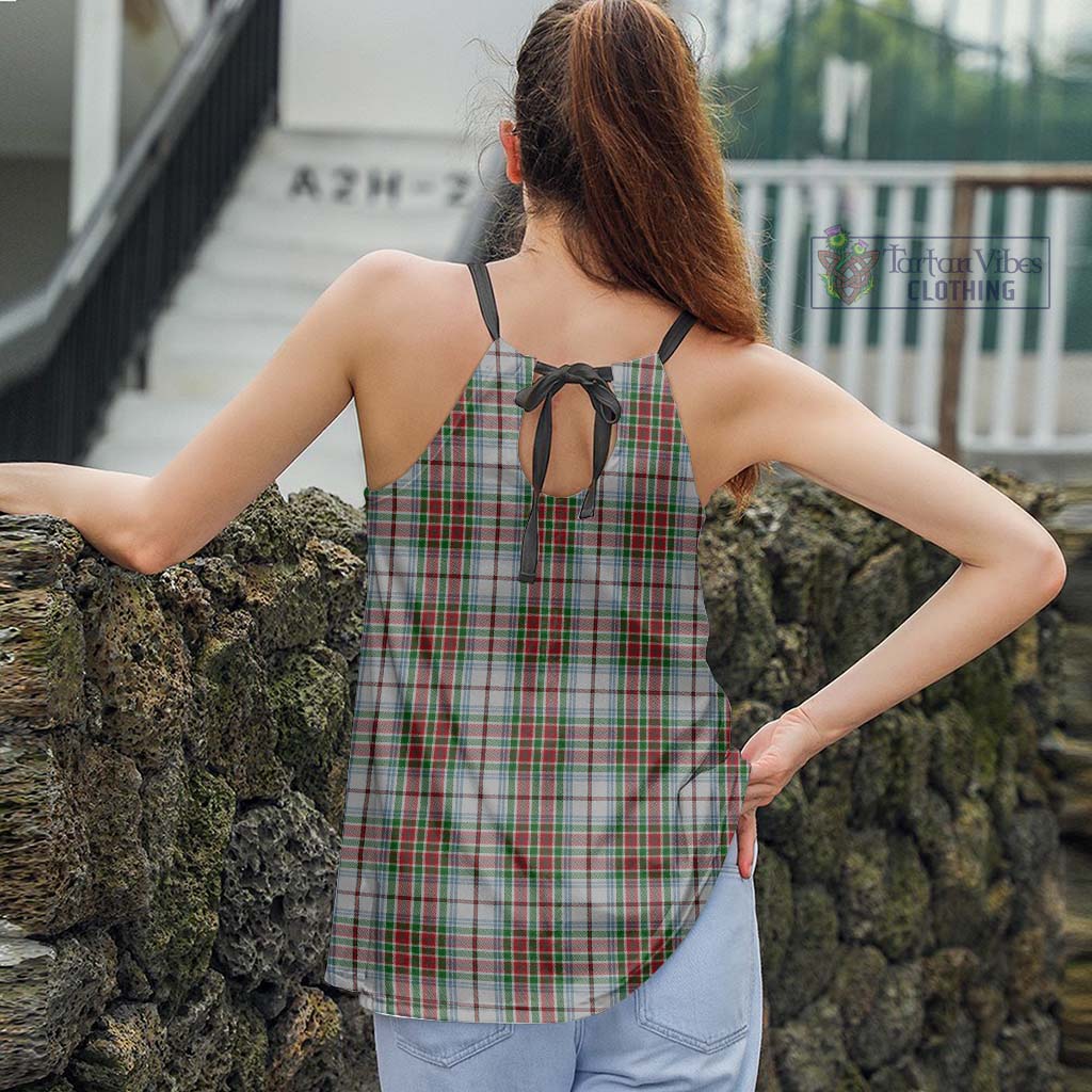 Tartan Vibes Clothing MacBain Dress Tartan Loose Halter Neck Camisole