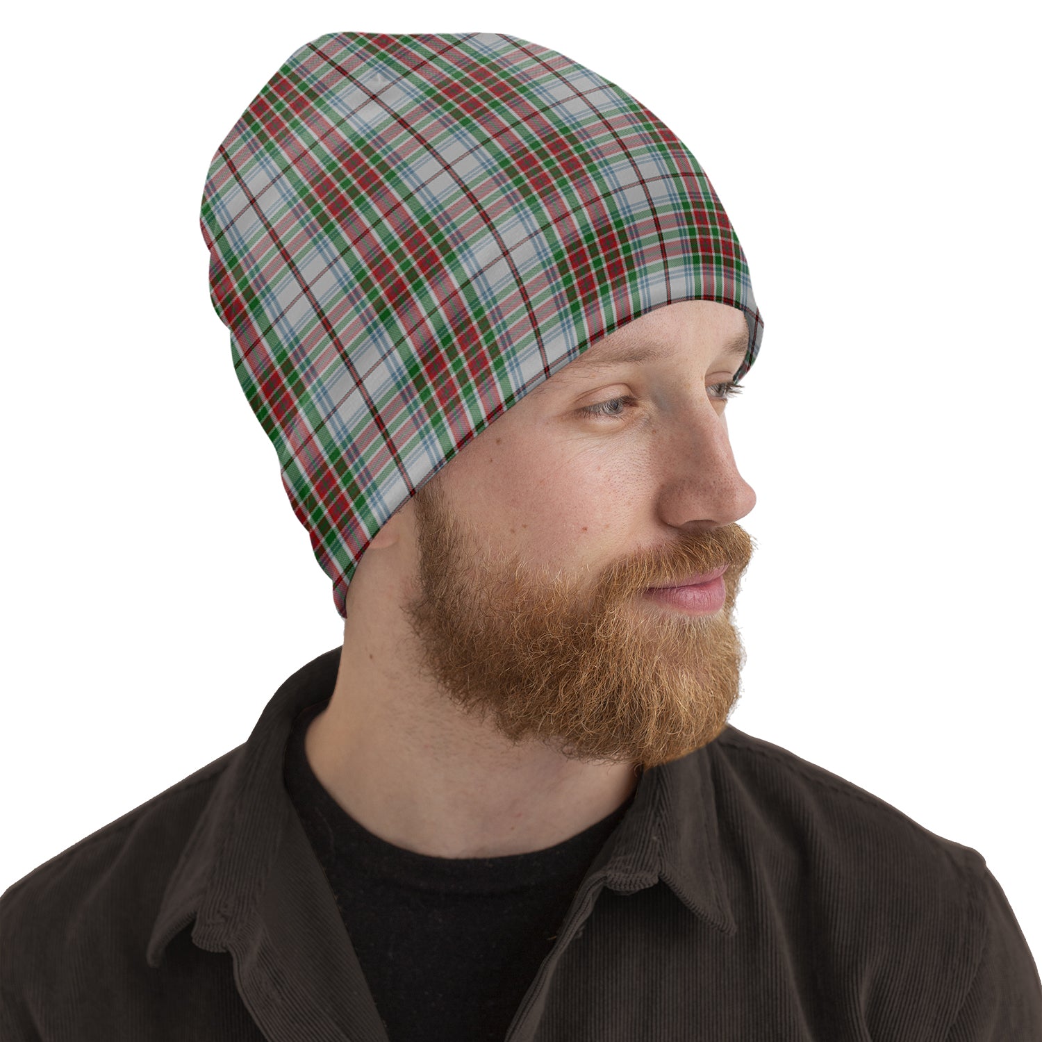 MacBain Dress Tartan Beanies Hat - Tartan Vibes Clothing