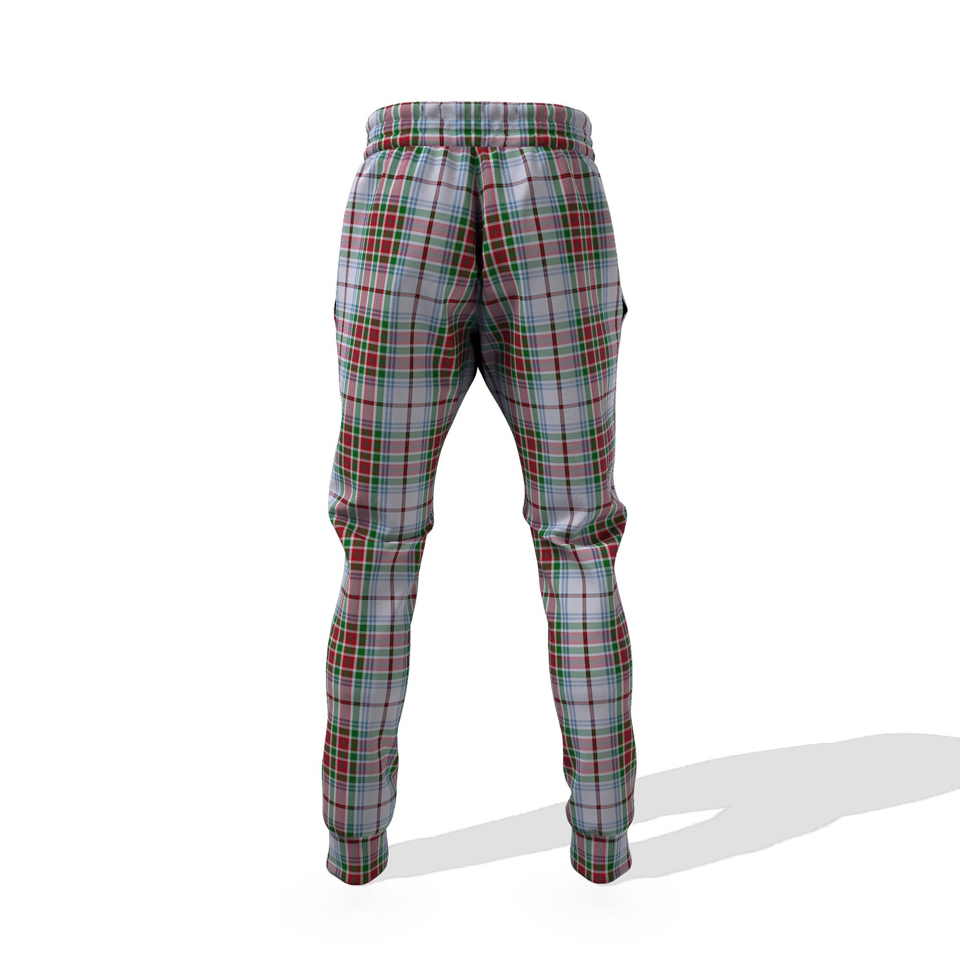 MacBain Dress Tartan Joggers Pants with Family Crest 6XL - Tartan Vibes Clothing