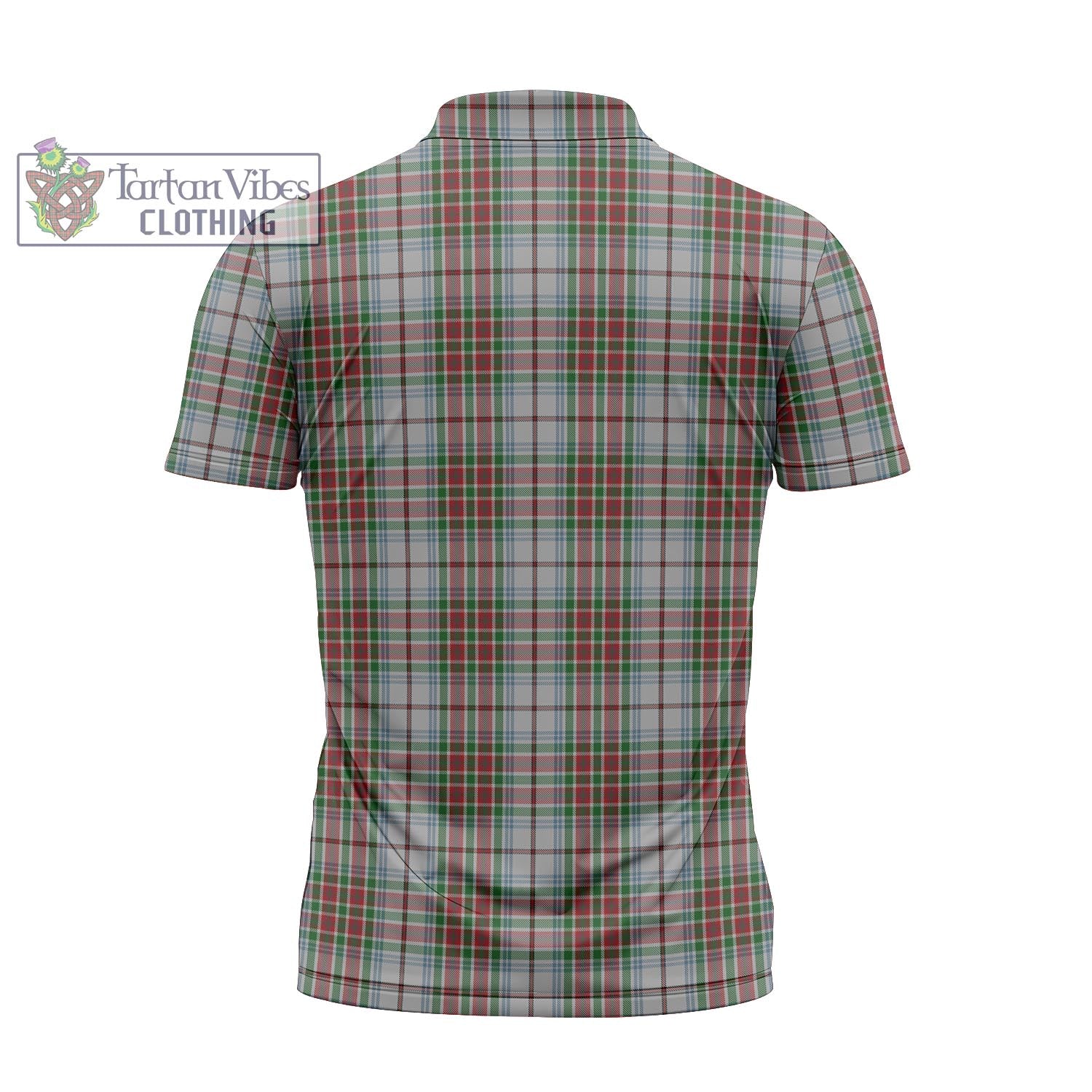 Tartan Vibes Clothing MacBain Dress Tartan Zipper Polo Shirt