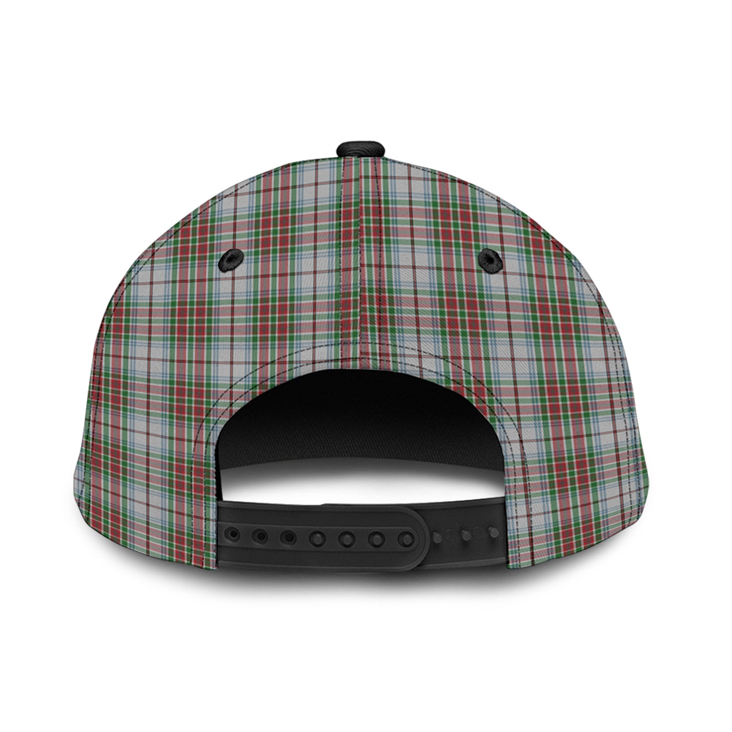 MacBain Dress Tartan Classic Cap with Family Crest - Tartan Vibes Clothing