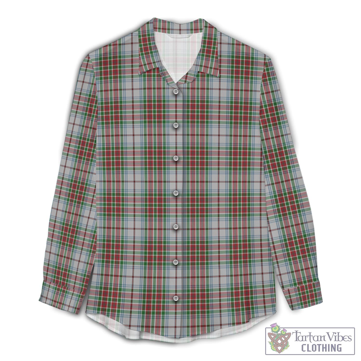 MacBain Dress Tartan Womens Casual Shirt