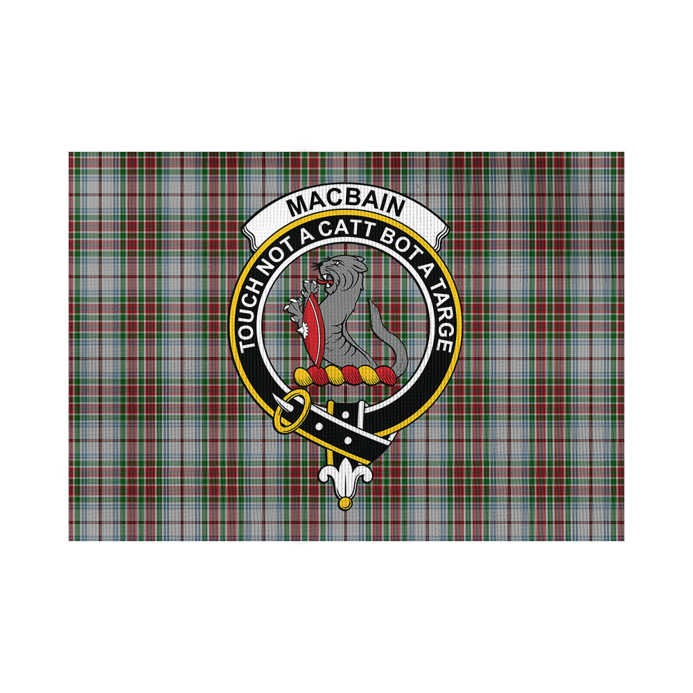 macbain-dress-tartan-flag-with-family-crest