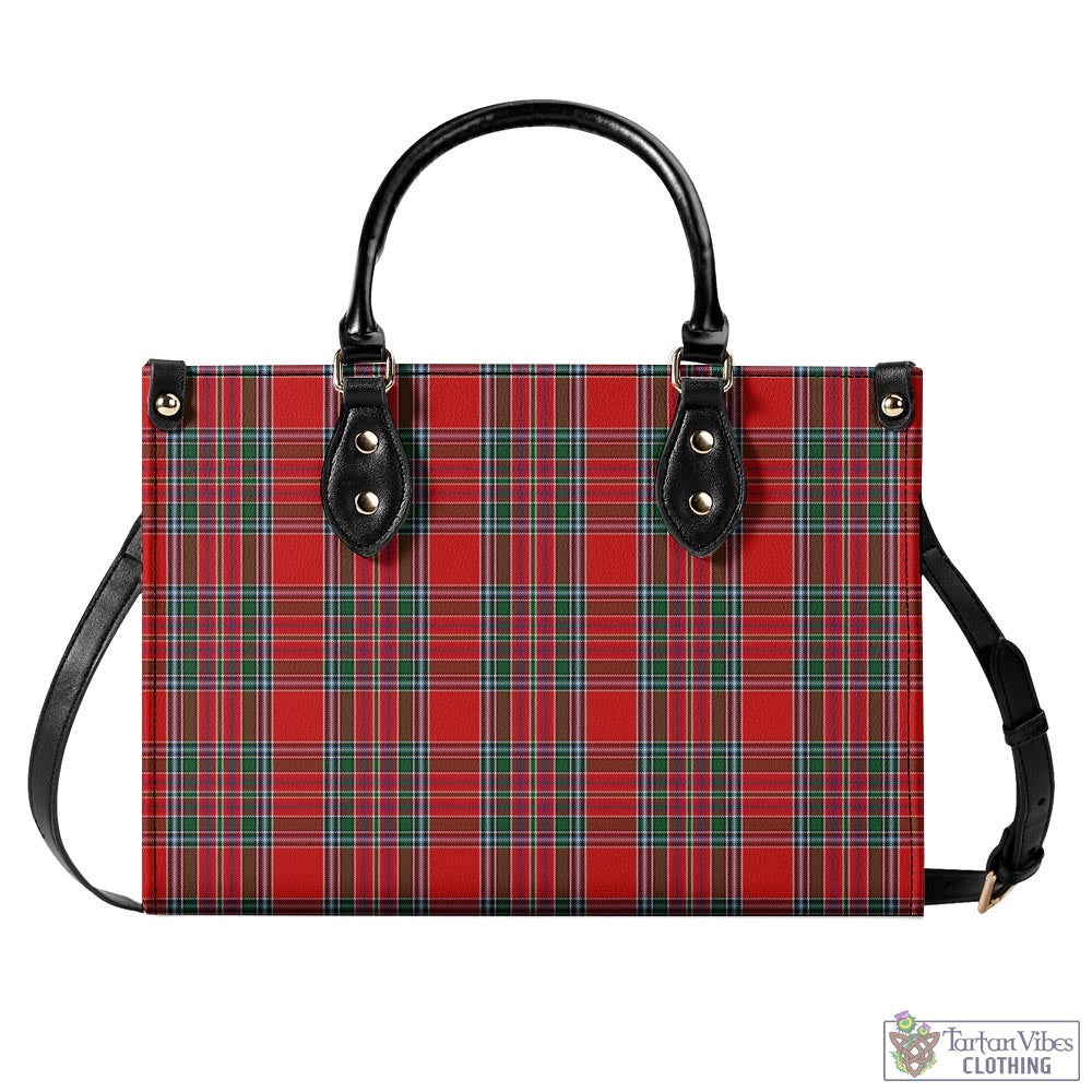MacBean (MacBain) Tartan Luxury Leather Handbags L - Tartan Vibes Clothing