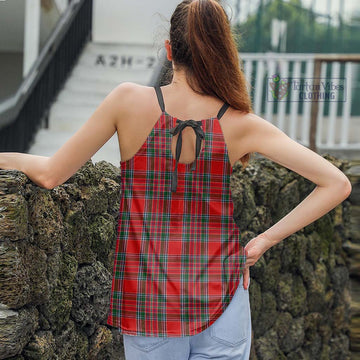 MacBean (MacBain) Tartan Loose Halter Neck Camisole - Tartan Vibes Clothing