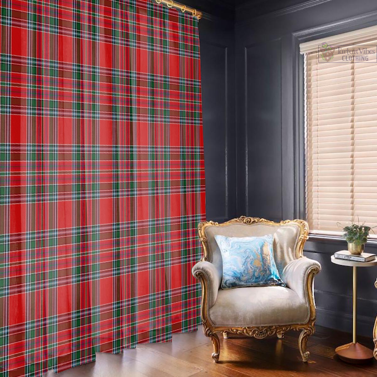 MacBean (MacBain) Tartan Window Curtain - Tartan Vibes Clothing
