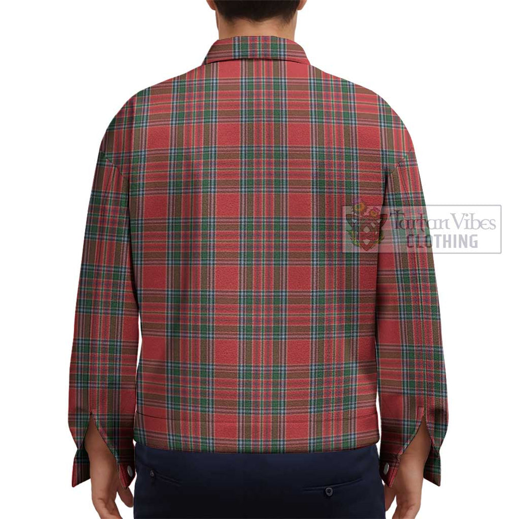 MacBean (MacBain) Tartan Unisex Lapel Cotton Jacket - Tartan Vibes Clothing