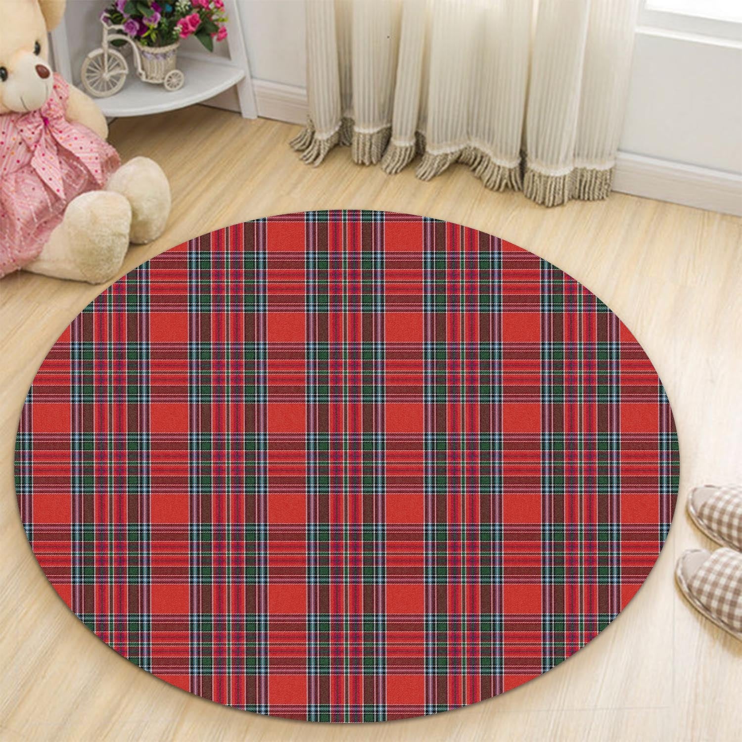 MacBean (MacBain) Tartan Round Rug - Tartan Vibes Clothing