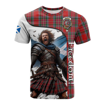 MacBean (MacBain) Crest Tartan Cotton T-shirt Inspired by the Freedom of Scottish Warrior Kid's Shirt - Tartan Vibes Clothing
