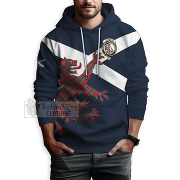 MacBean (MacBain) Tartan Lion Rampant Hoodie Proudly Display Your Heritage with Alba Gu Brath and Clan Name - Tartan Vibes Clothing