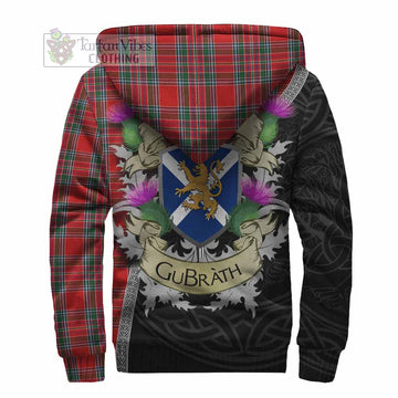 MacBean (MacBain) Tartan Family Crest Sherpa Hoodie Lion Rampant Royal Thistle Shield Celtic Inspired - Tartan Vibes Clothing